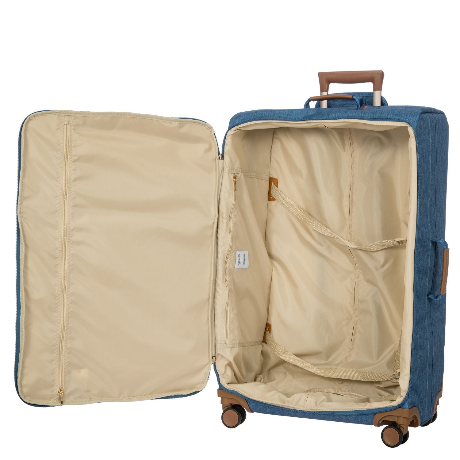 BRIC'S X-Travel 30" Large Luggage With Front Access Opening Spinner (Jeans)