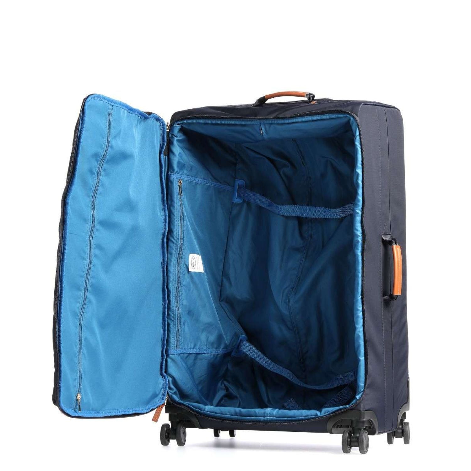 BRIC'S X-Travel 30" Large Luggage With Front Access Opening Spinner (Ocean Blue)