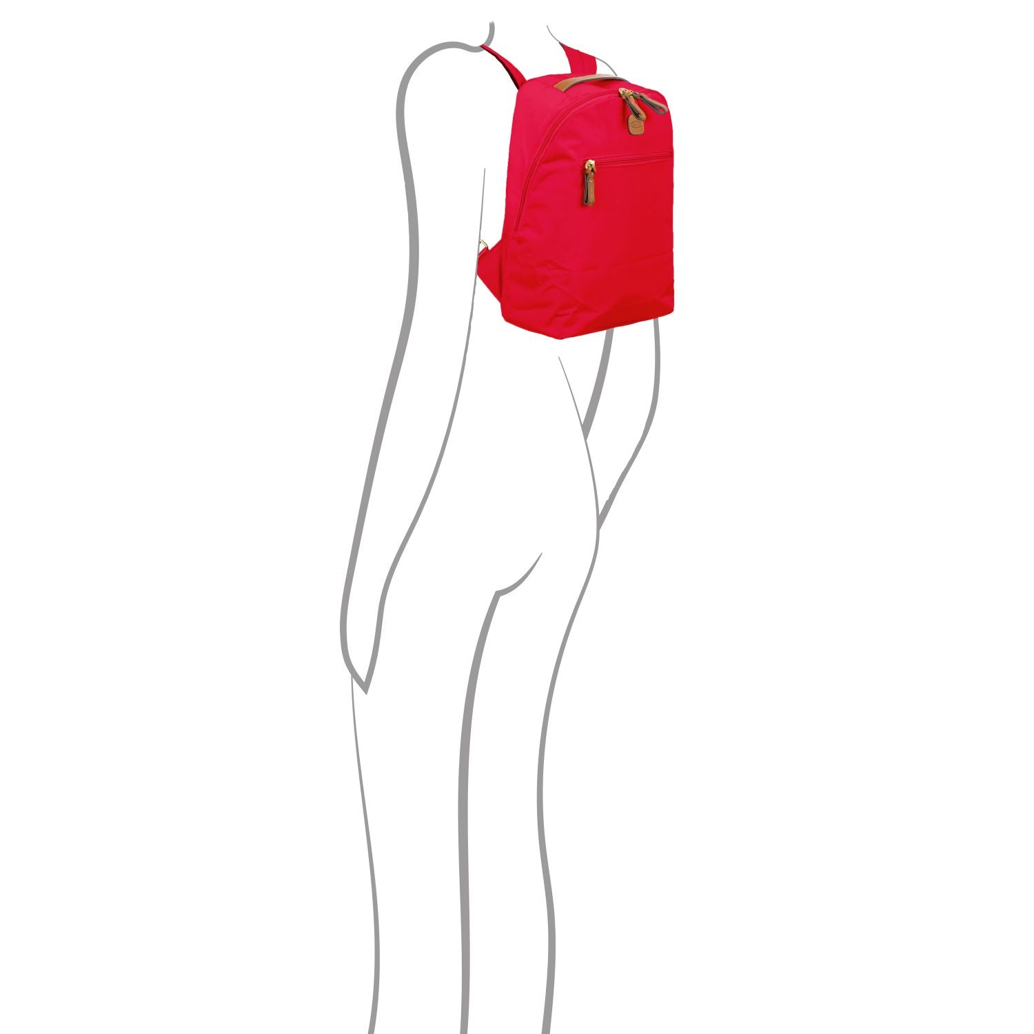 BRIC'S X-Travel City Backpack - Medium (Geranium)