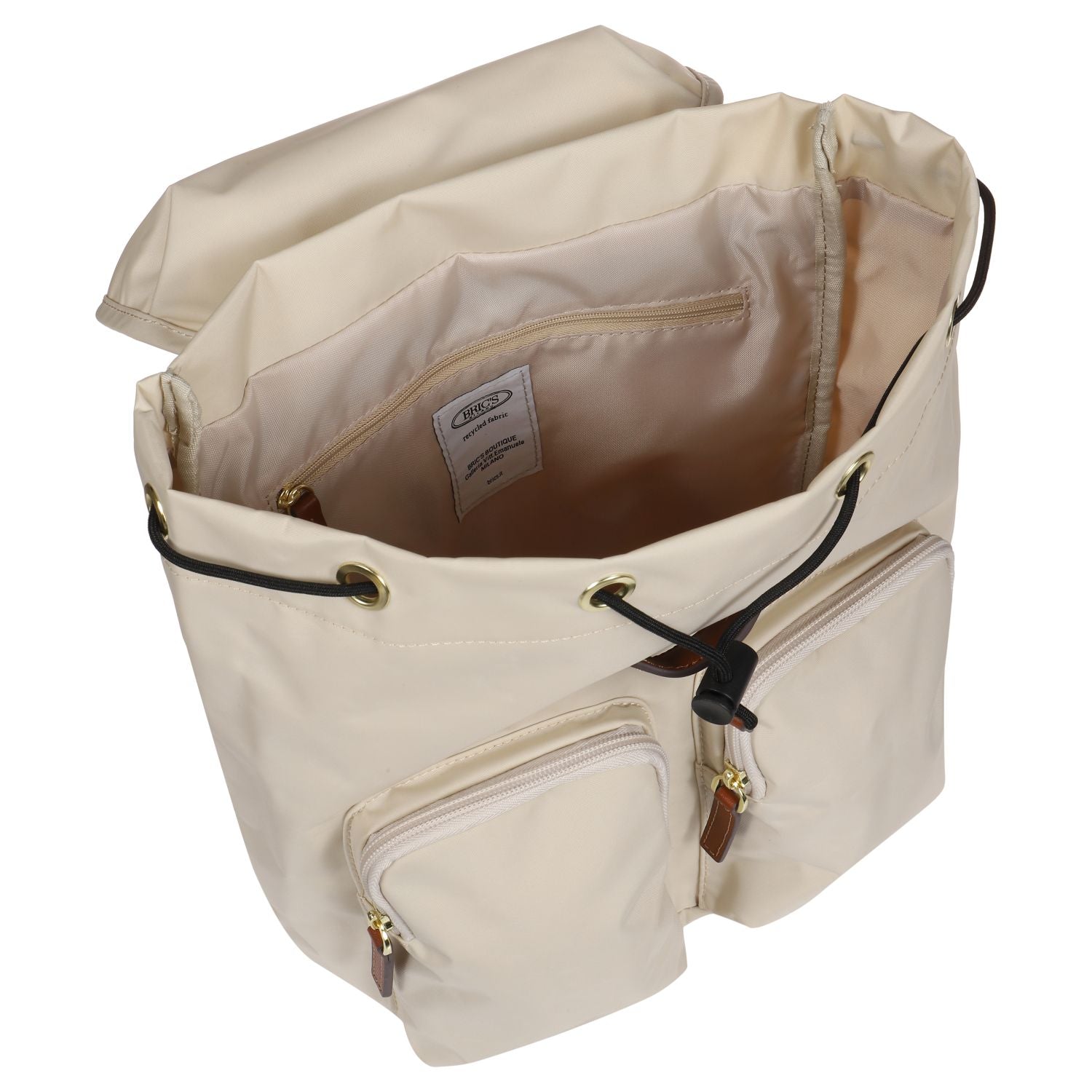 BRIC'S X-Travel City Backpack - Small (Beige)