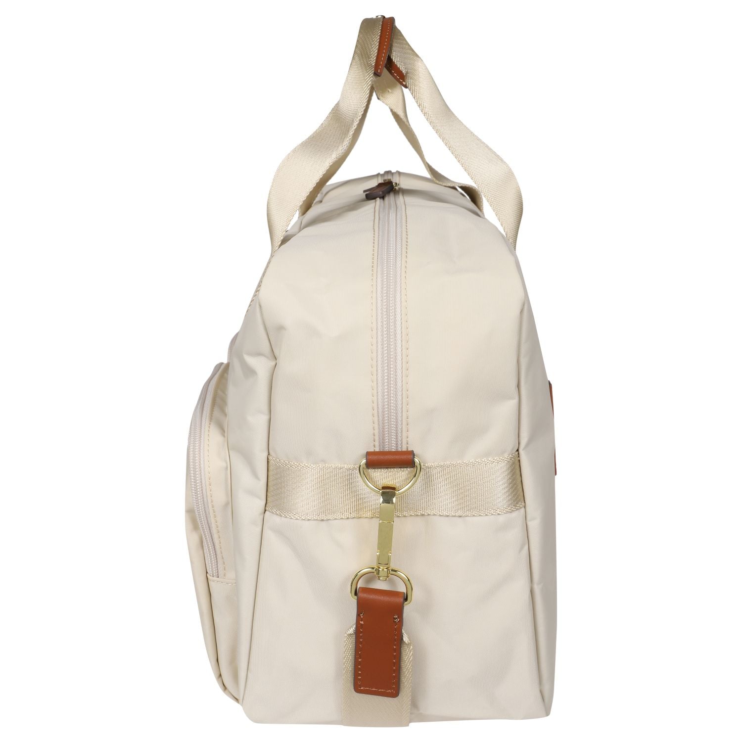 BRIC'S X-Travel Holdall Multipocket Duffel Bag - Small (Beige)