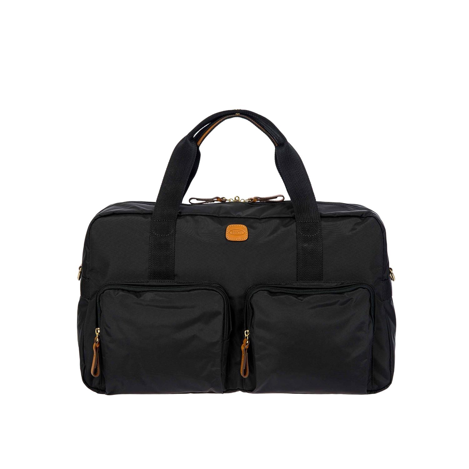 BRIC'S X-Travel Holdall Multipocket Duffel Bag - Small (Black)