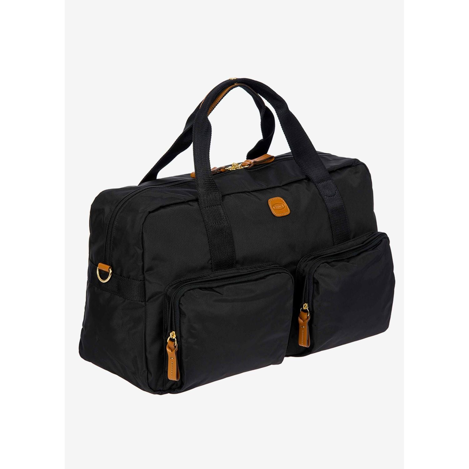 BRIC'S X-Travel Holdall Multipocket Duffel Bag - Small (Black)