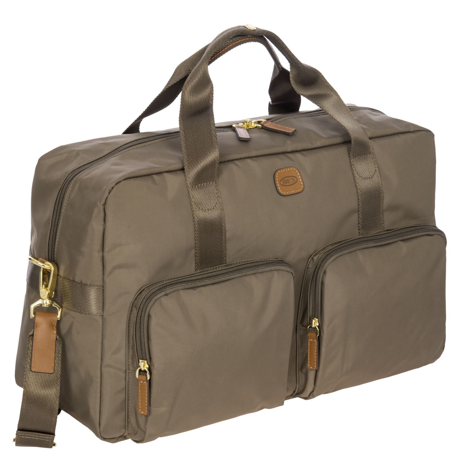 BRIC'S X-Travel Holdall Multipocket Duffel Bag - Small (Elephant)