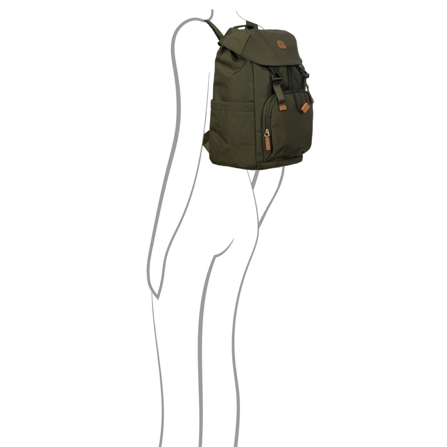 BRIC'S X-Travel Zaino Backpack (Olive)