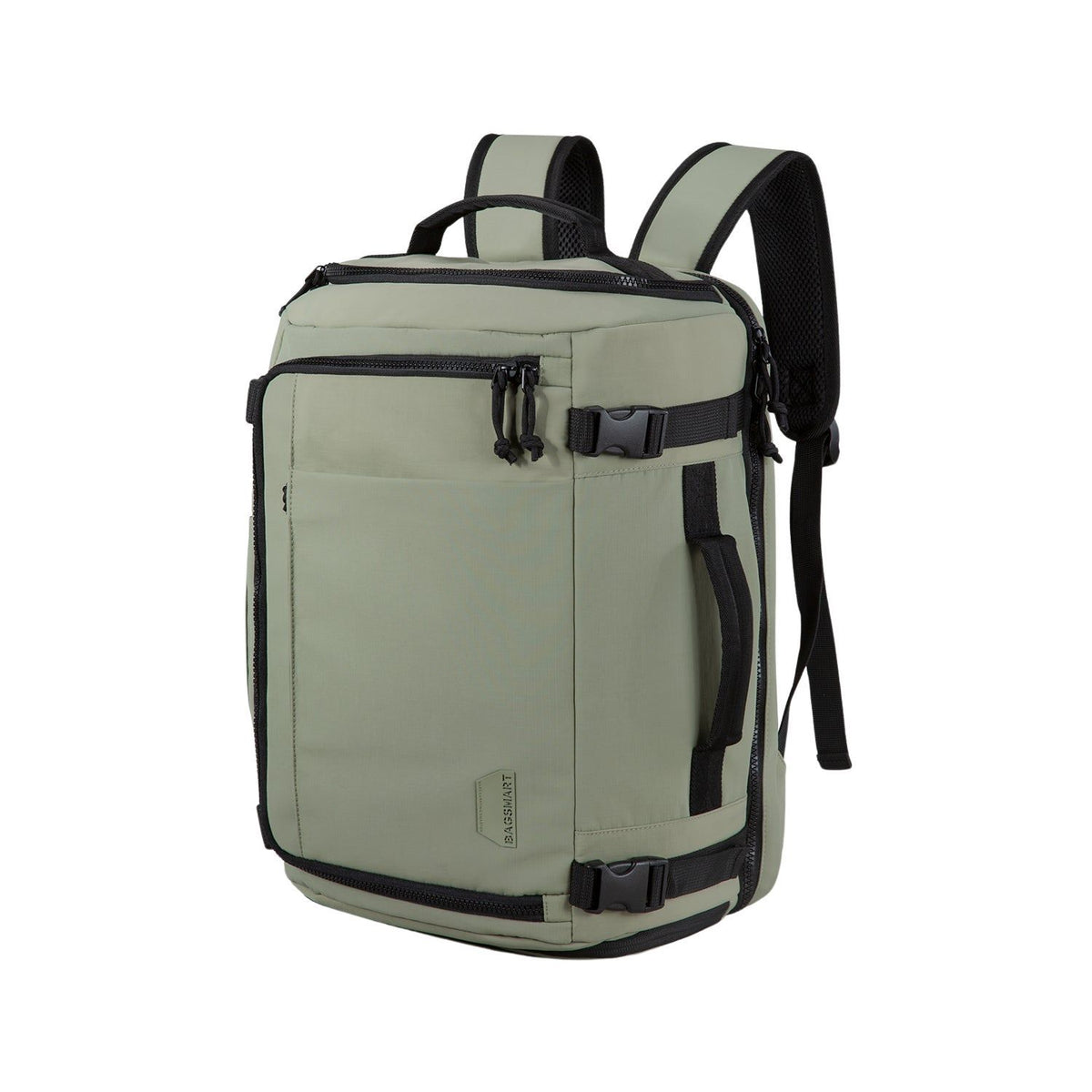 bagsmart convertible laptop backpack Rolling Backpack, Water-Resistant Travel Backpacks with Wheels for Adults, 17 Inch Large Roller College Luggage Carry on with 2 Packing Cubes, Beige : Electronics business travel 40l Backpack Bagsmart Convertible Laptop