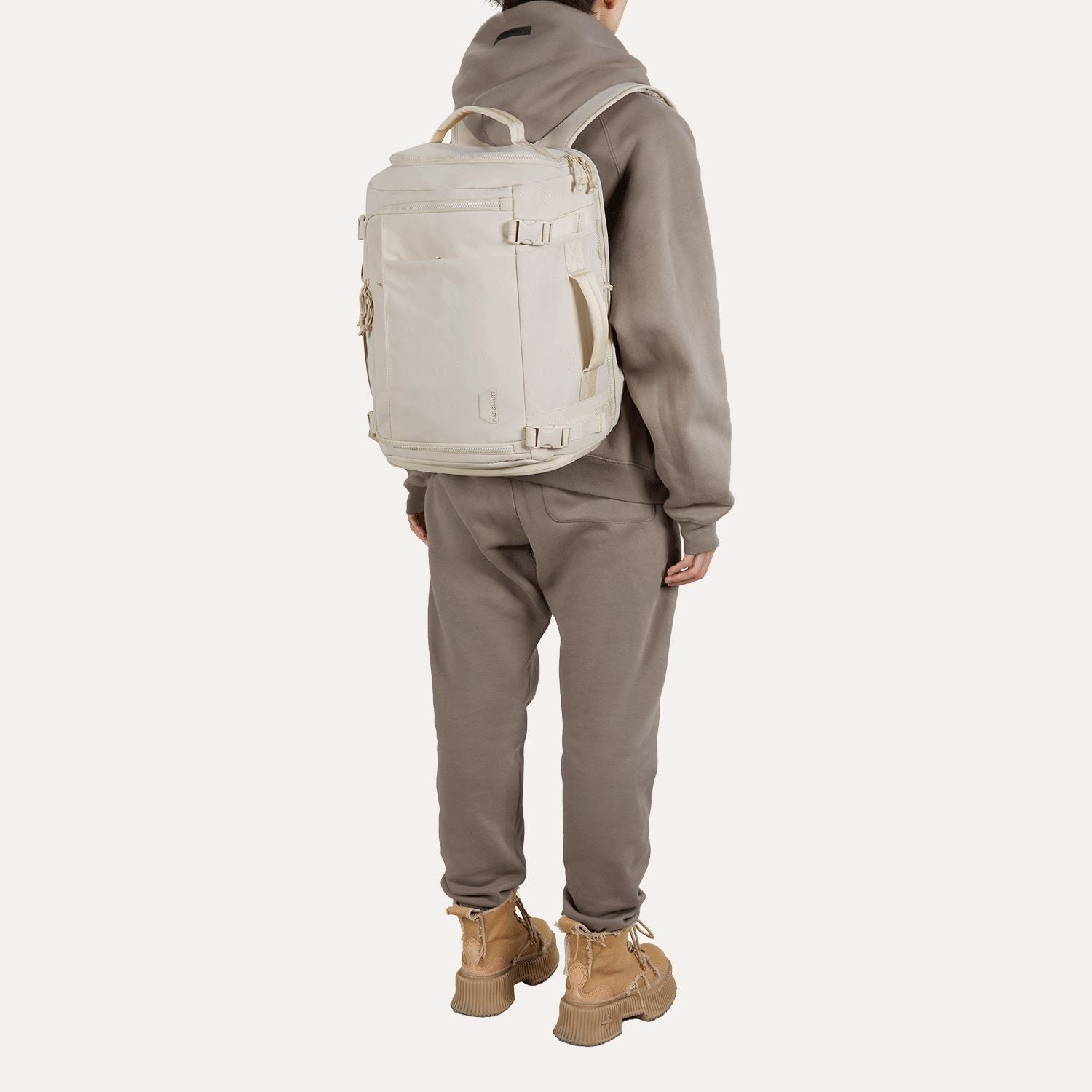 Bagsmart Blast Quick Access Carry On Travel Backpack Standard 28L (Beige)