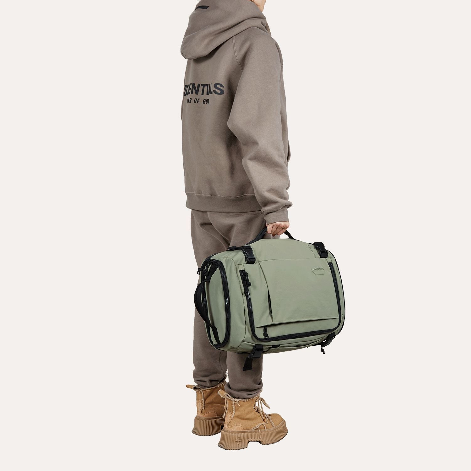 Bagsmart Blast Quick Access Carry On Travel Backpack Standard 28L (Green)