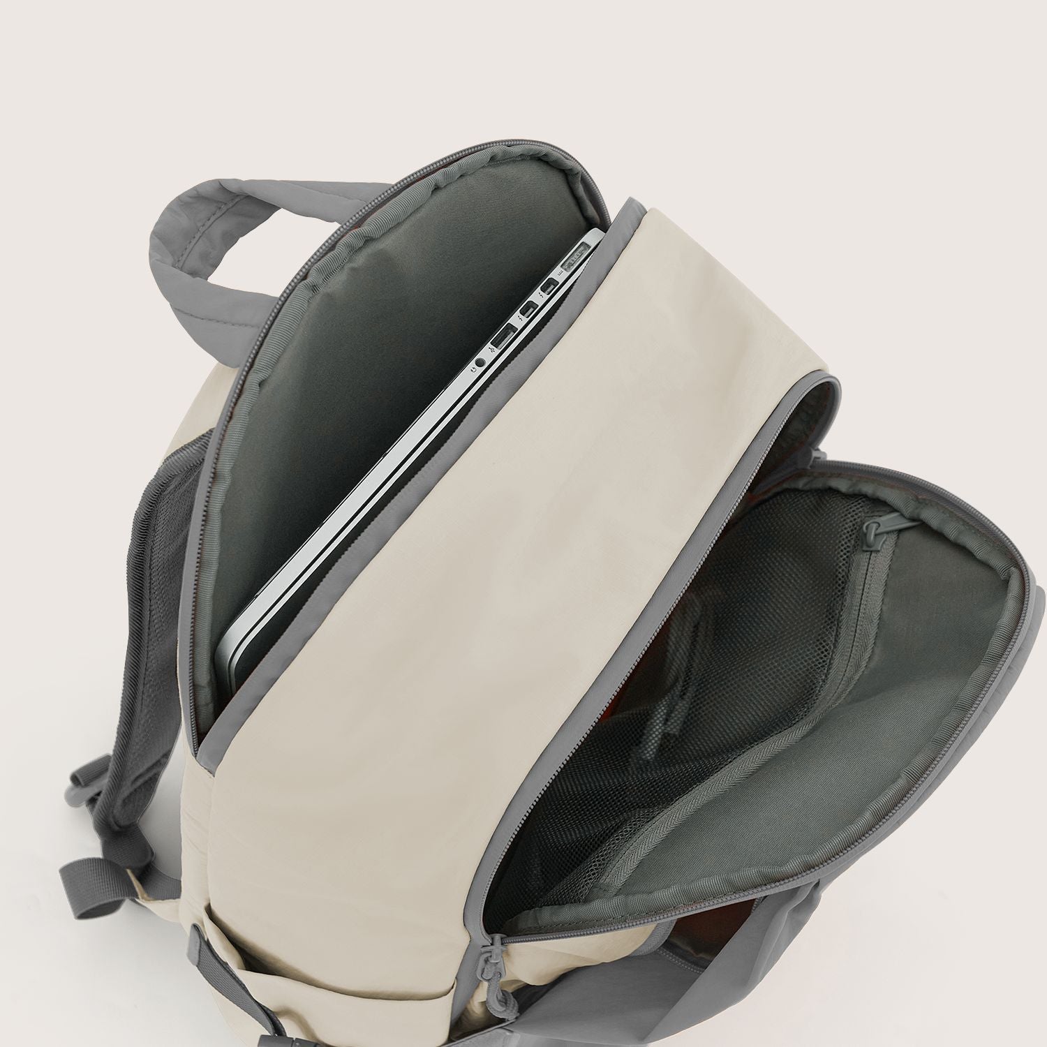 Bagsmart Soar 180 Open Clamshell Travel Backpack 25L Set (Gray)