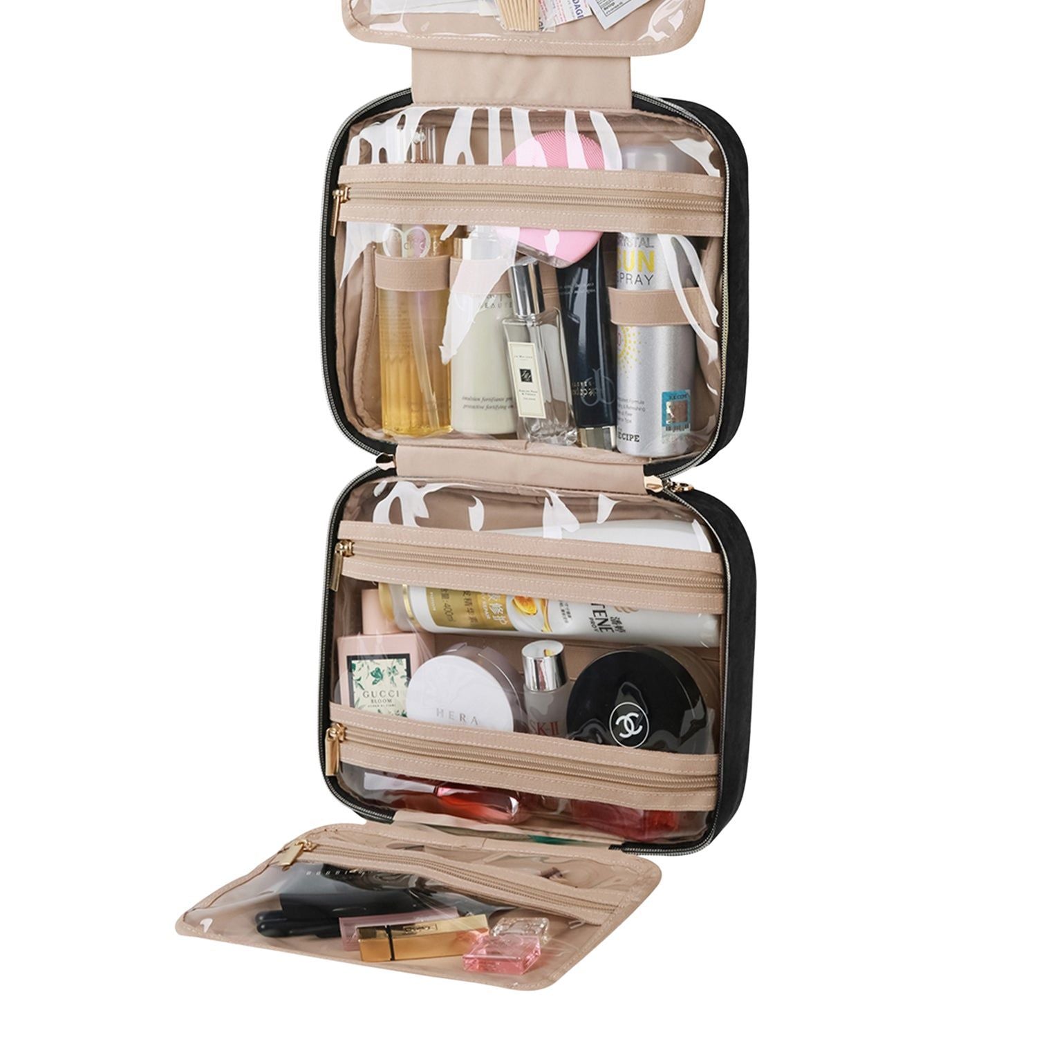 Bagsmart The Space Saver Toiletry Bag Medium (Black)