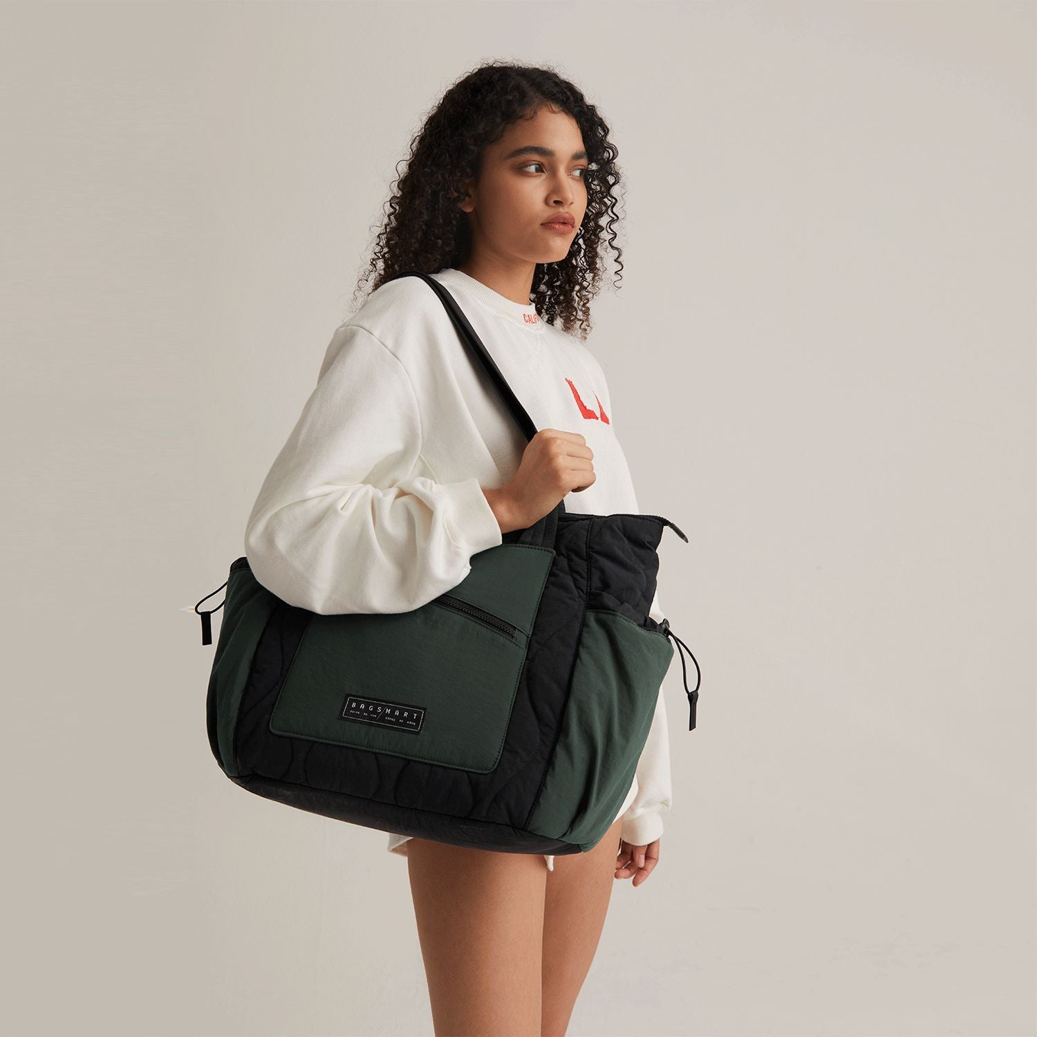 Bagsmart Vega Featherlight Tote Bag 23L (Black)