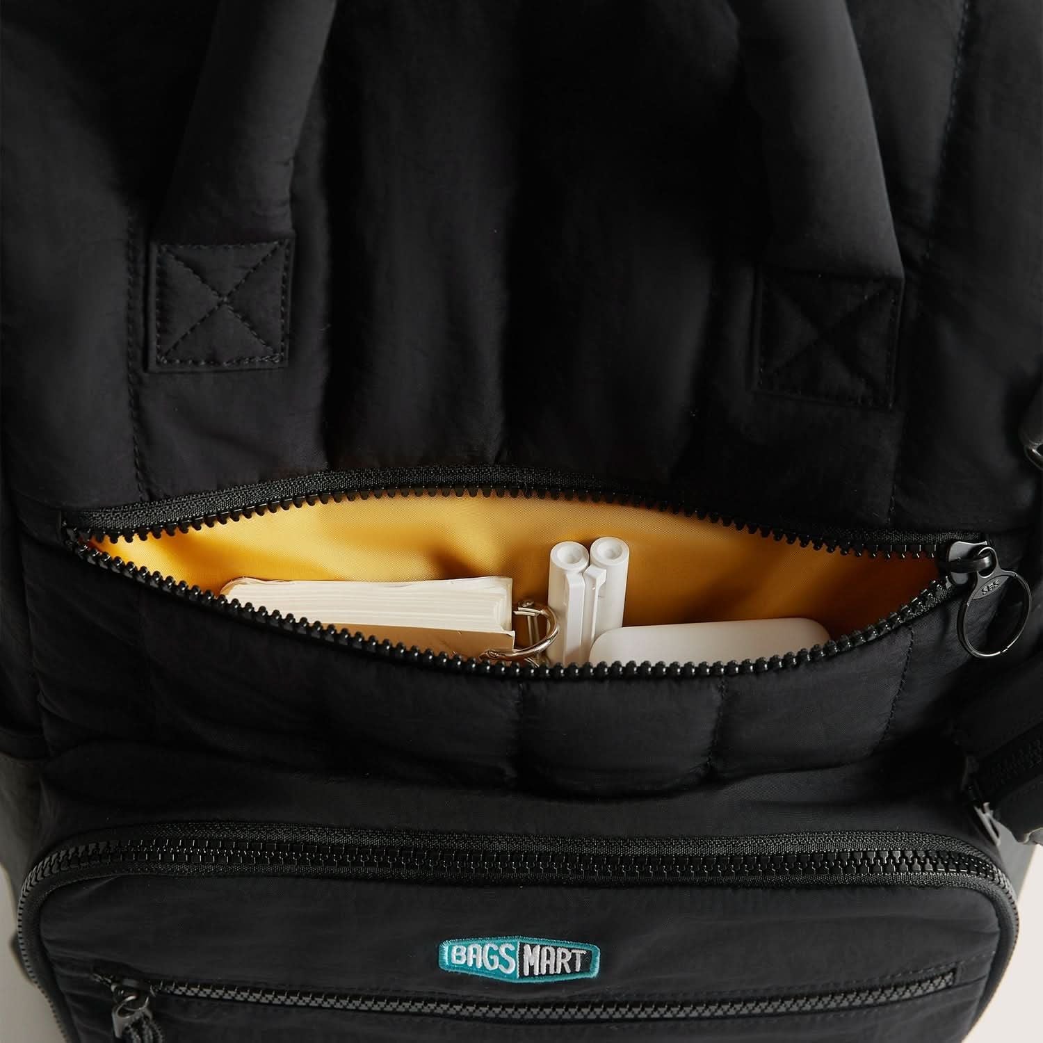 Bagsmart Walker Featherlight Travel Diaper Backpack 25L (Black)