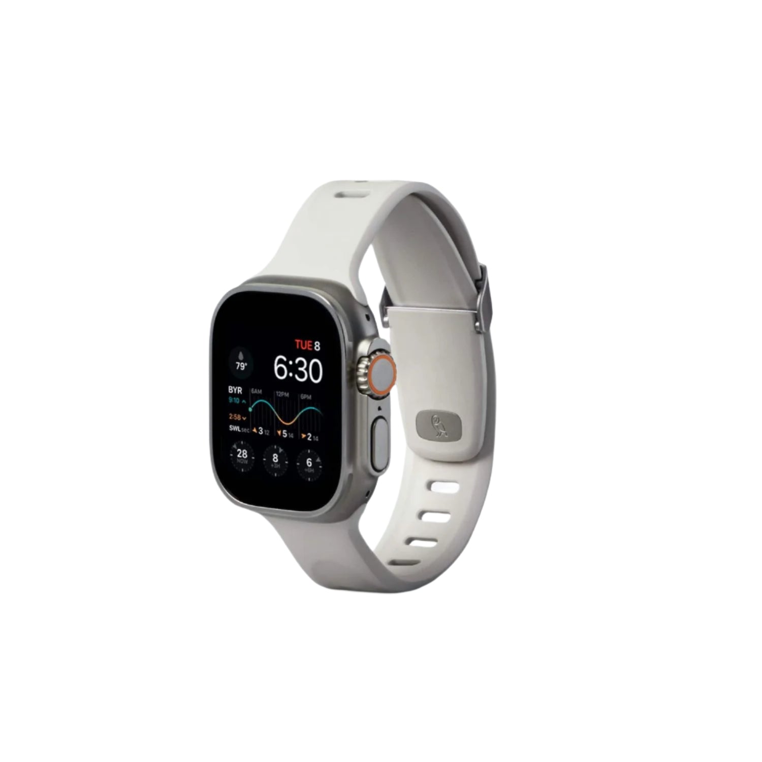 Bellroy Venture Watch Strap Large (42-49mm) - Chalk