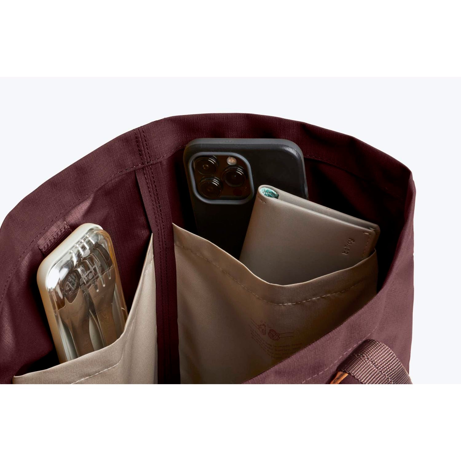 Bellroy City Tote - Burgundy