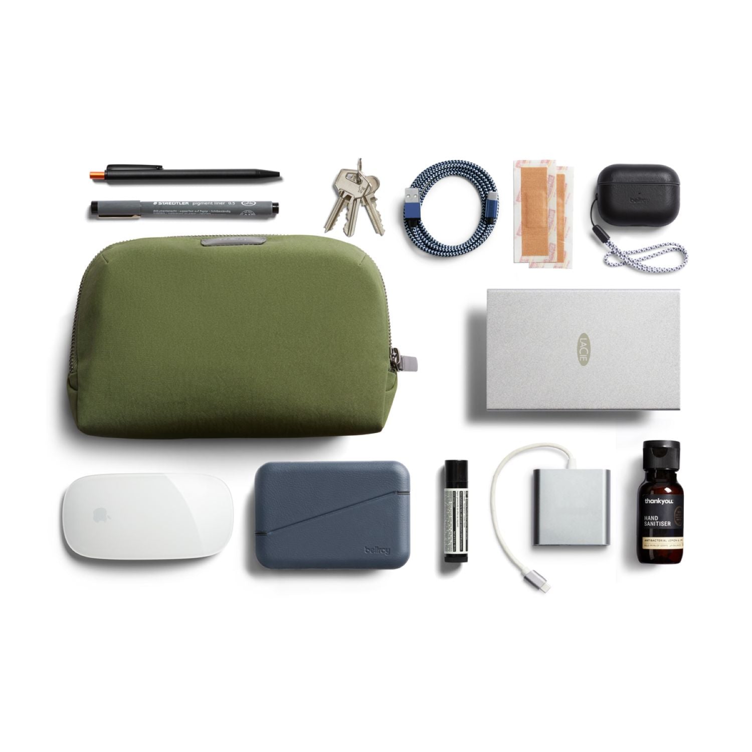 Bellroy Desk Caddy - Rangergreen