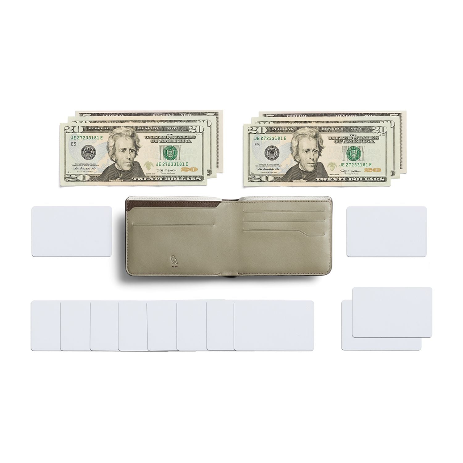 Bellroy Hide & Seek Wallet LO (Premium Edition) - Darkwood