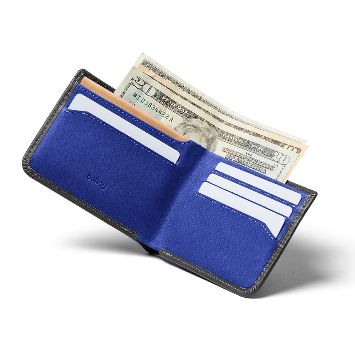 Bellroy Hide & Seek Wallet LO (RFID Protected) - Charcoal Cobalt