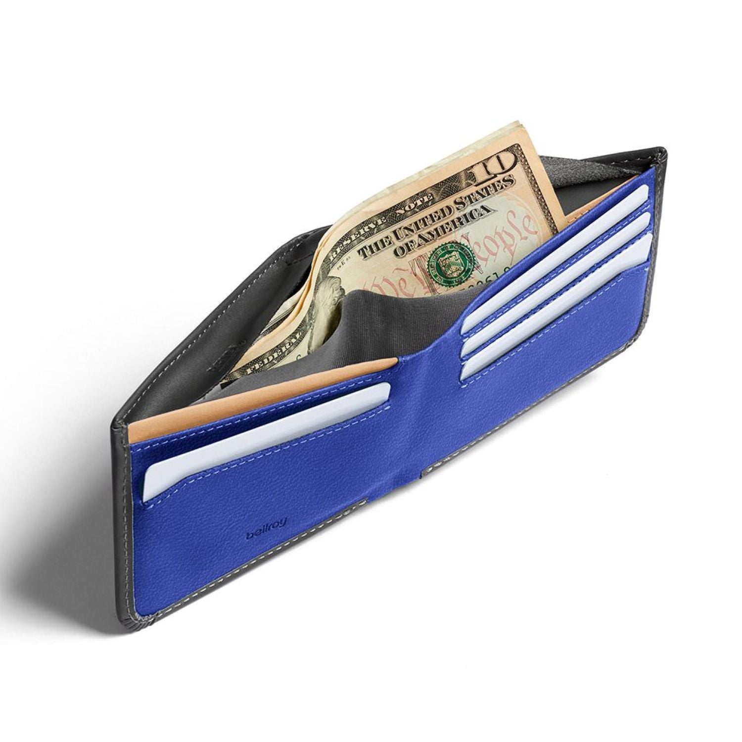 Bellroy Hide & Seek Wallet LO (RFID Protected) - Charcoal Cobalt