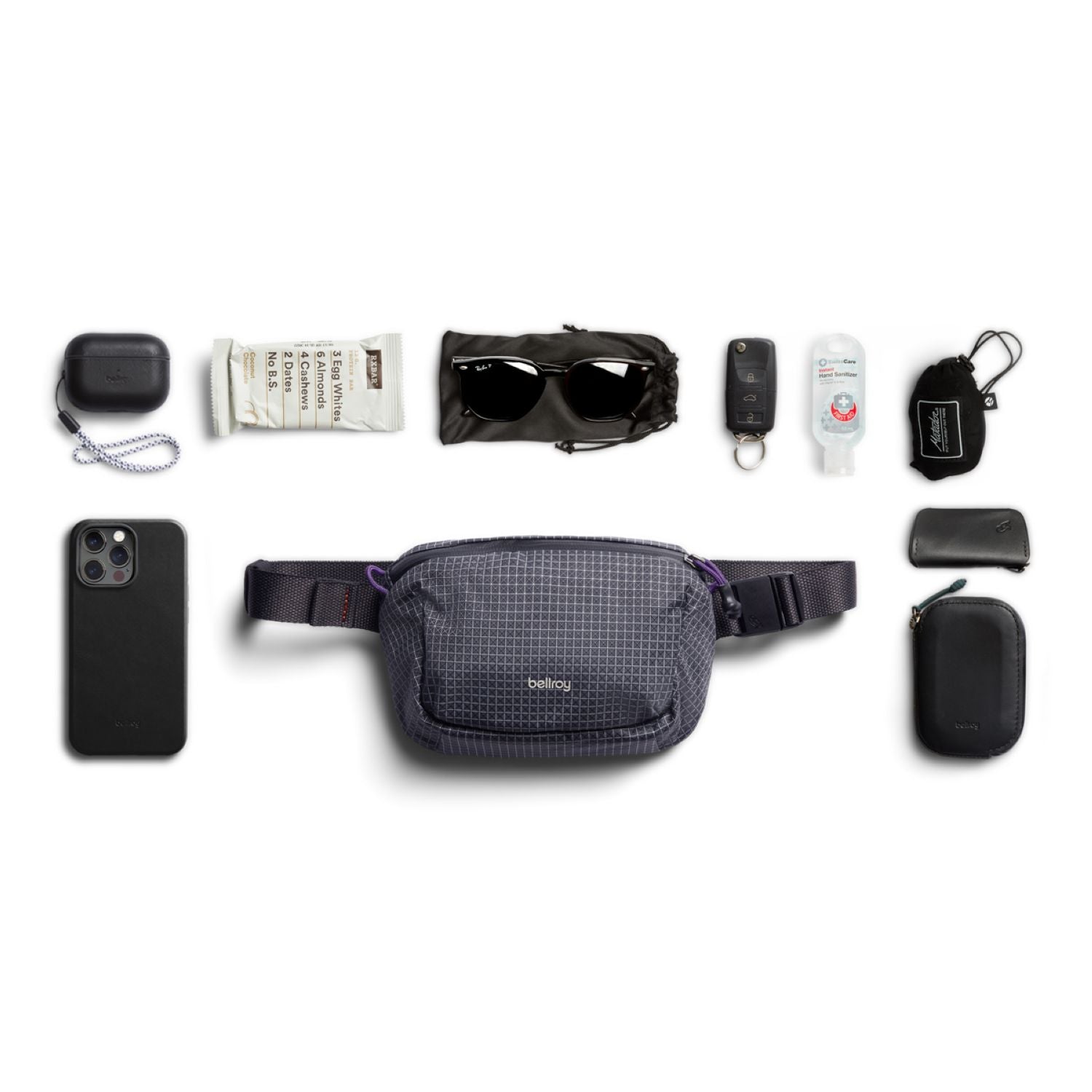 Bellroy Lite Belt Bag - Arcade Gray