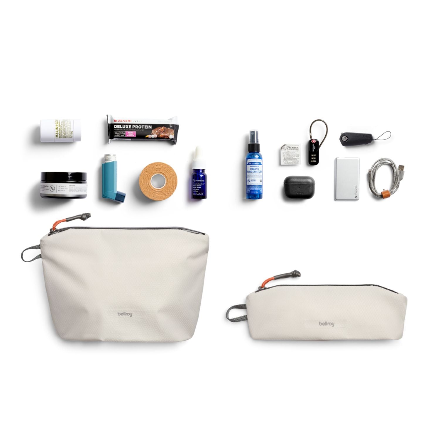 Bellroy Lite Pouch Duo - Chalk