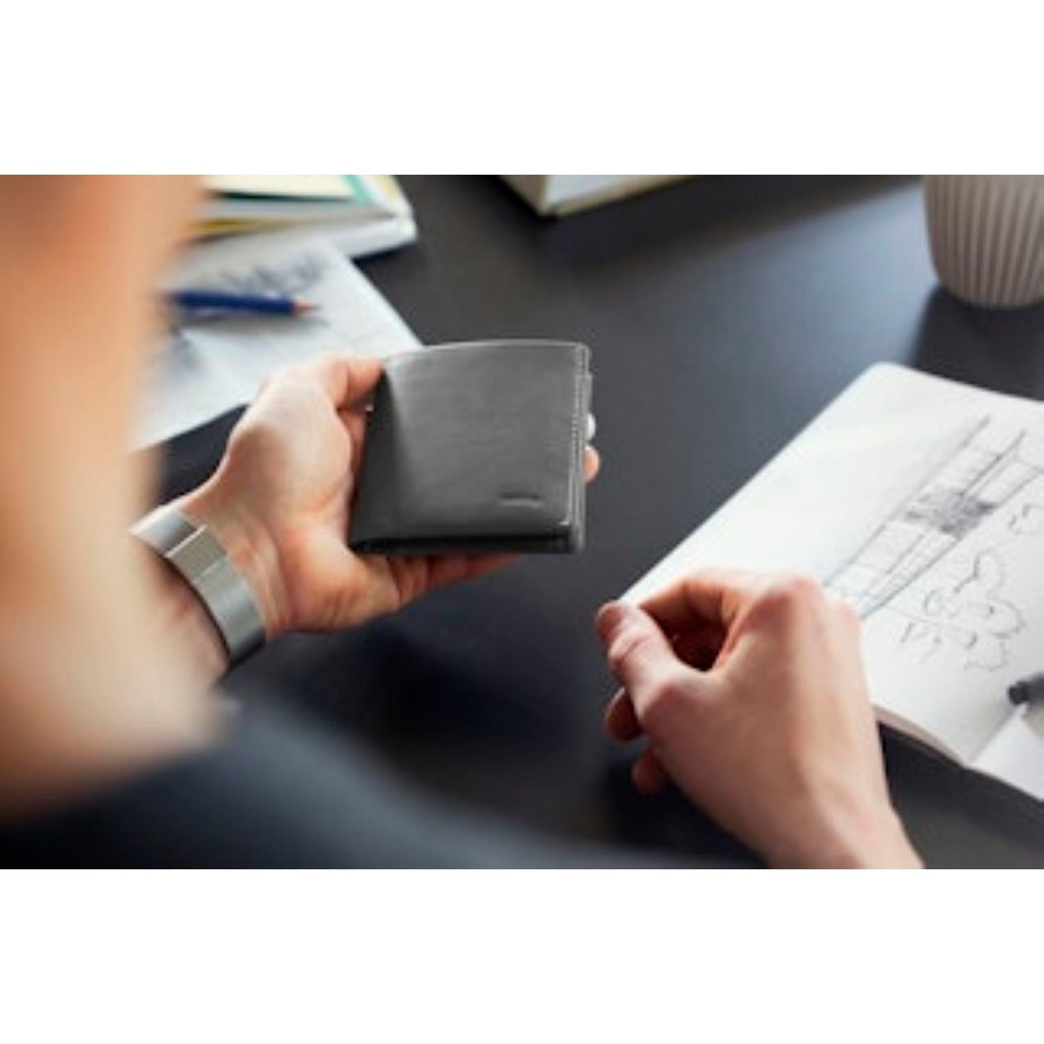 Bellroy Note Sleeve Wallet (RFID Protected) - Navy