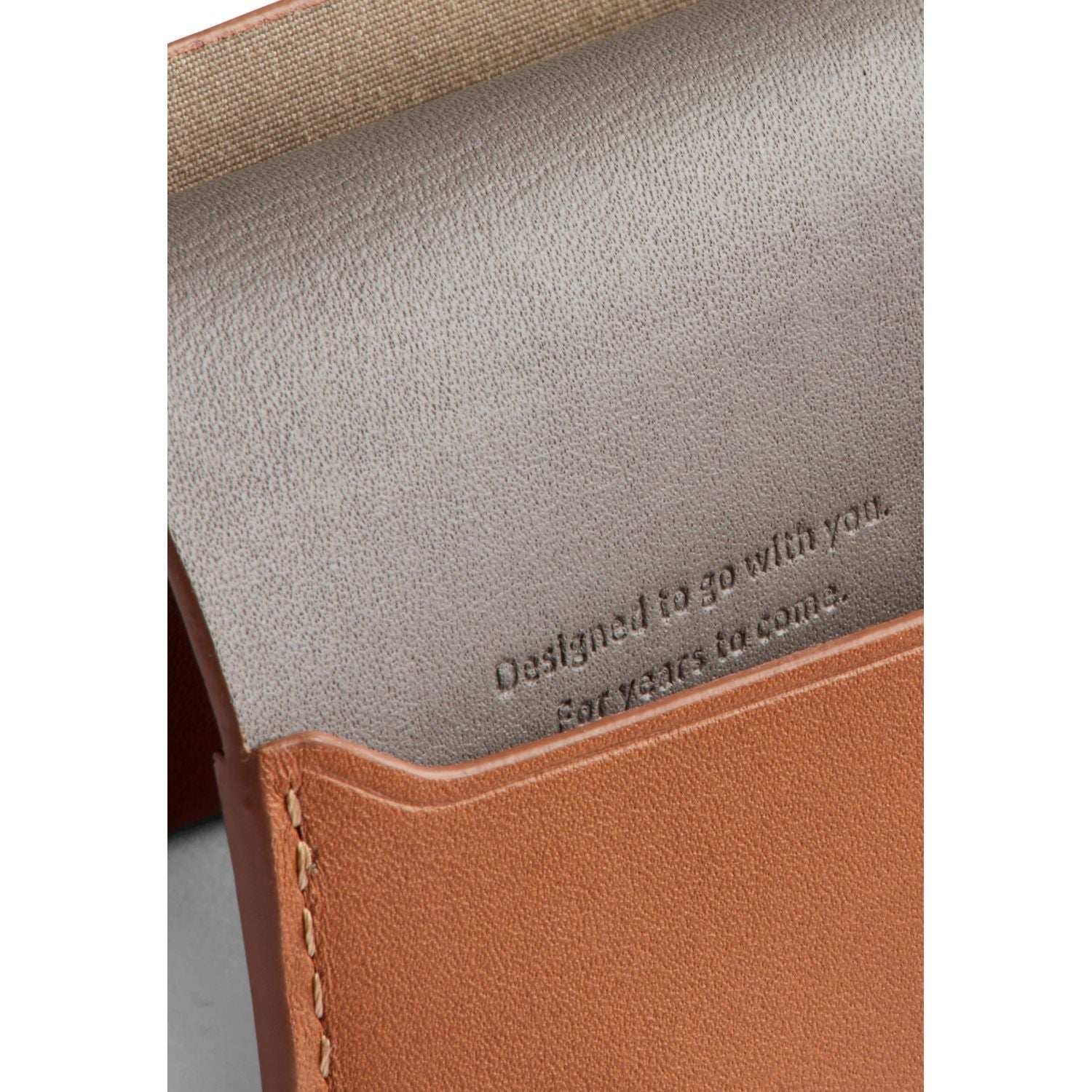 Bellroy Under Cover Card Holder - Caramel