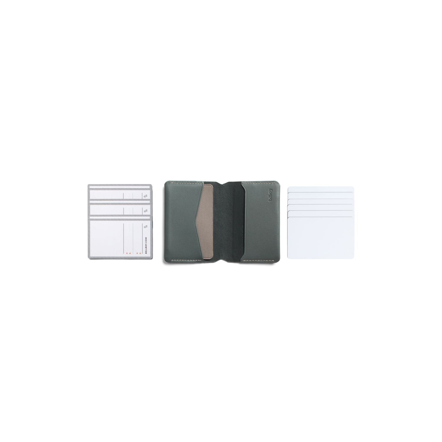 Bellroy Under Cover Card Holder - Everglade