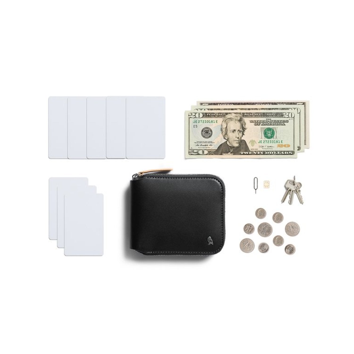 Bellroy Zip Wallet - Black