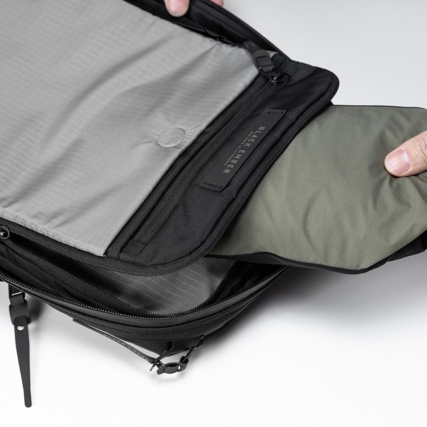 Black Ember Citadel 20 13 Laptop Backpack - Jet Black