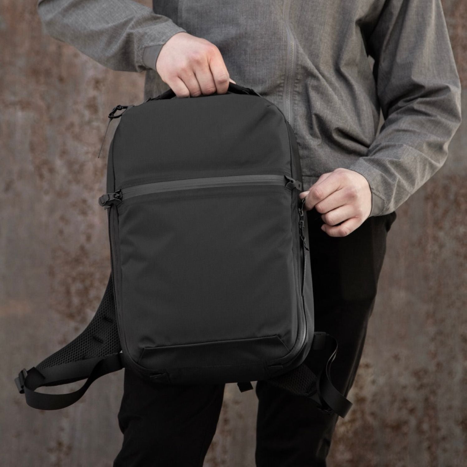 Black Ember Citadel 20 13 Laptop Backpack - Jet Black