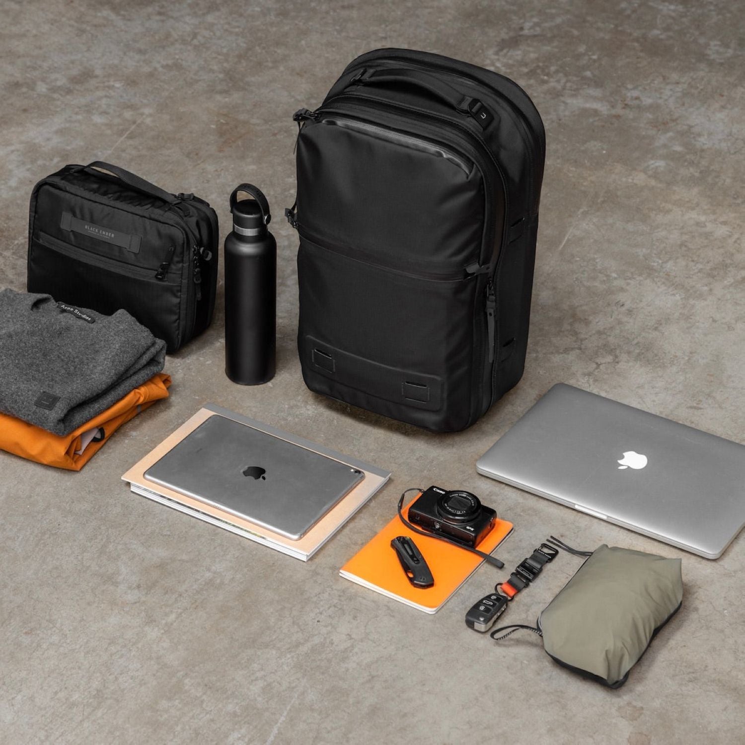 Black Ember Citadel 25 16 Laptop Backpack - Jet Black