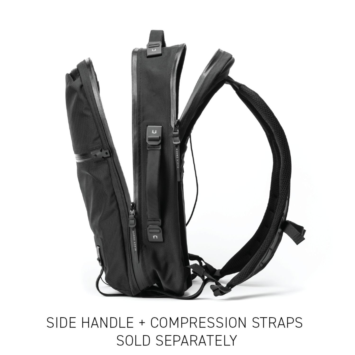 Black Ember Citadel 25 16 Laptop Backpack - Jet Black