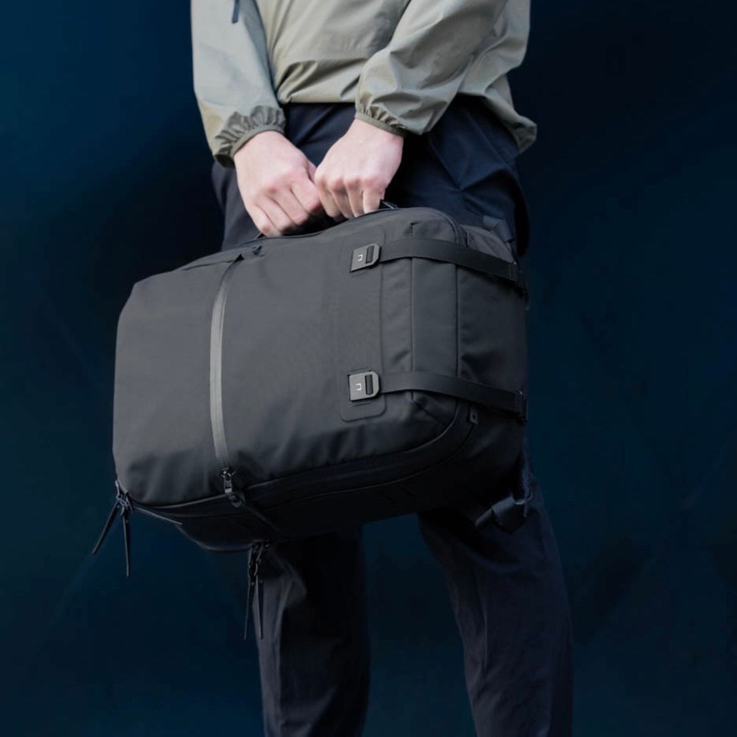 Black Ember Citadel 25 Compression Straps - Jet Black