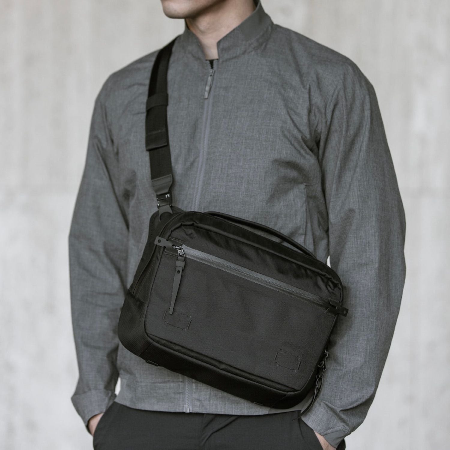 Black Ember (Limited Edition) 11" Tablet Grip Sling Bag 8L - Ember Orange