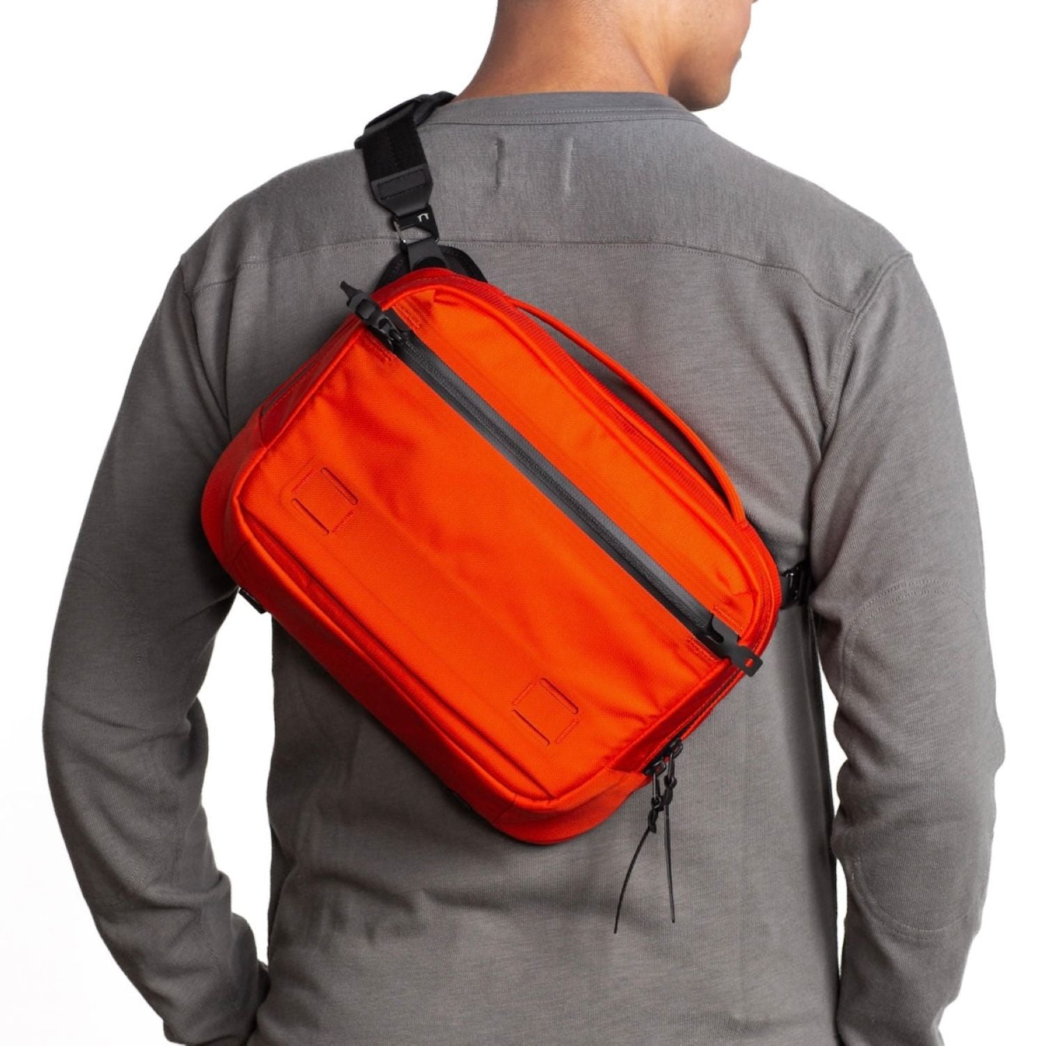 Black Ember (Limited Edition) 11" Tablet Grip Sling Bag 8L - Ember Orange