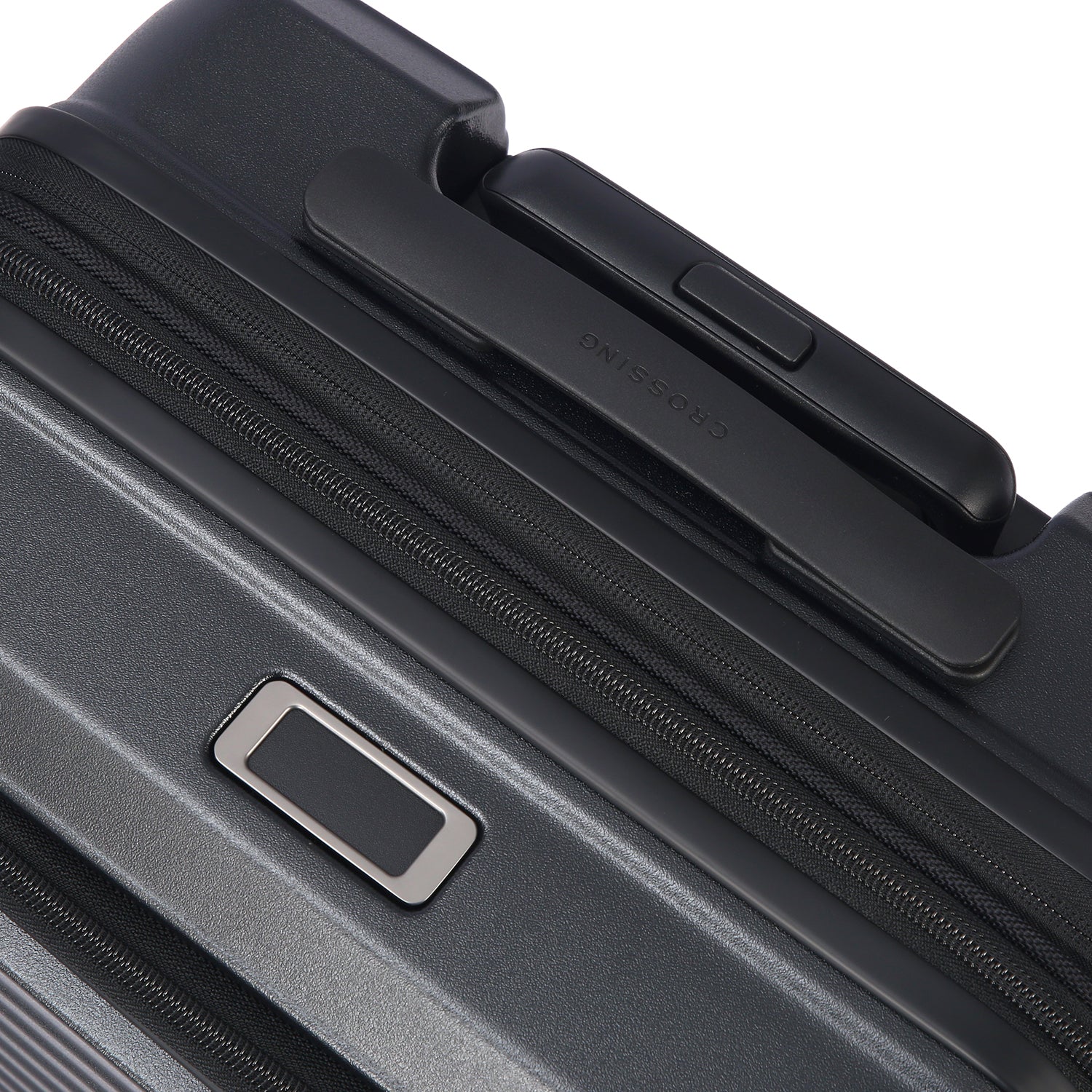 CROSSING INVI 30" Large Expandable Luggage With Front & Middle Access V3 - Black