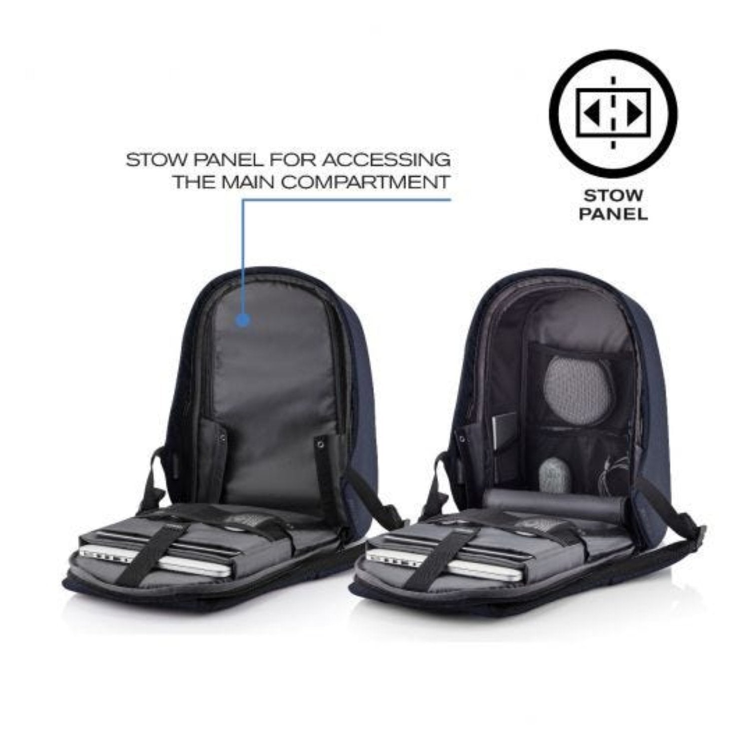 Bobby Hero Xl Anti-Theft Backpack - Navy