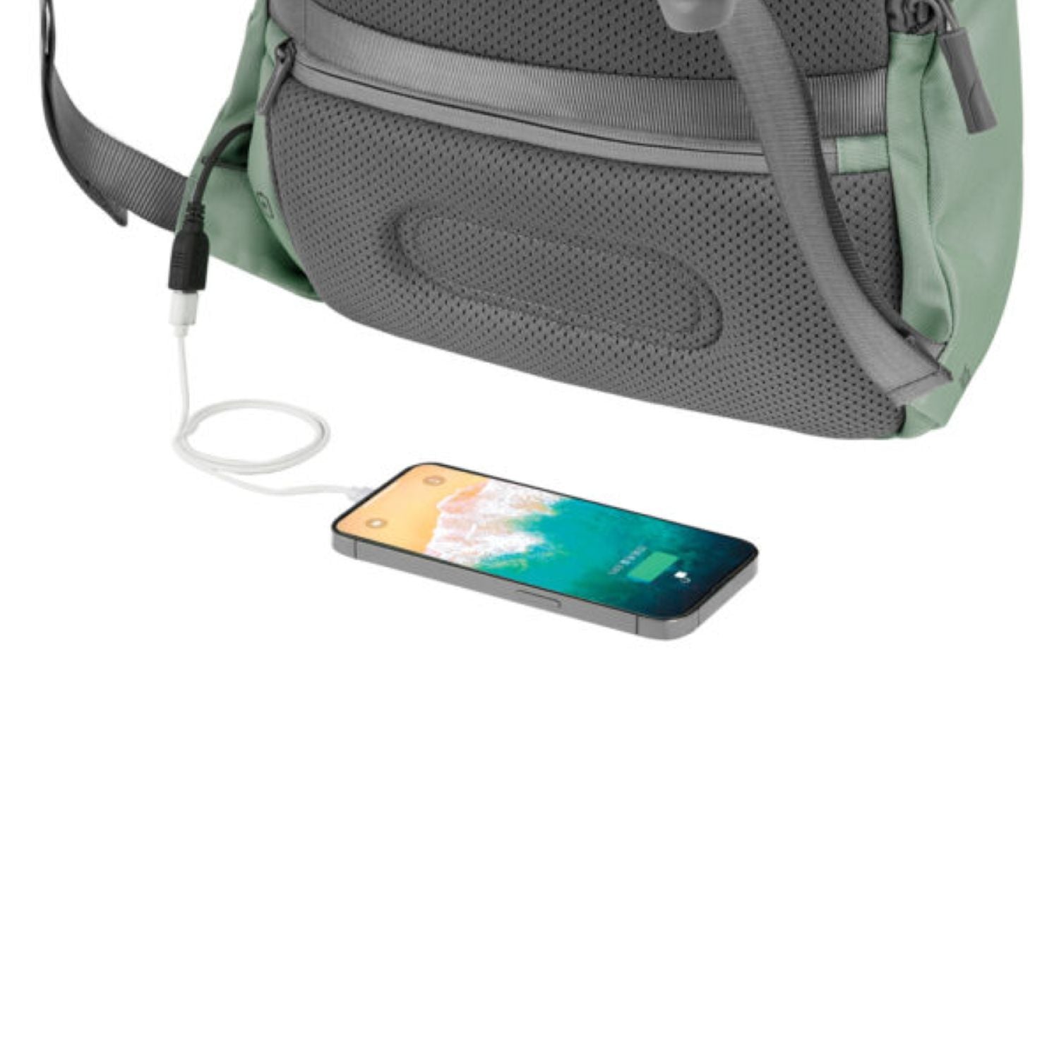 Bobby Soft Anti-Theft Backpack - Iceberg Green