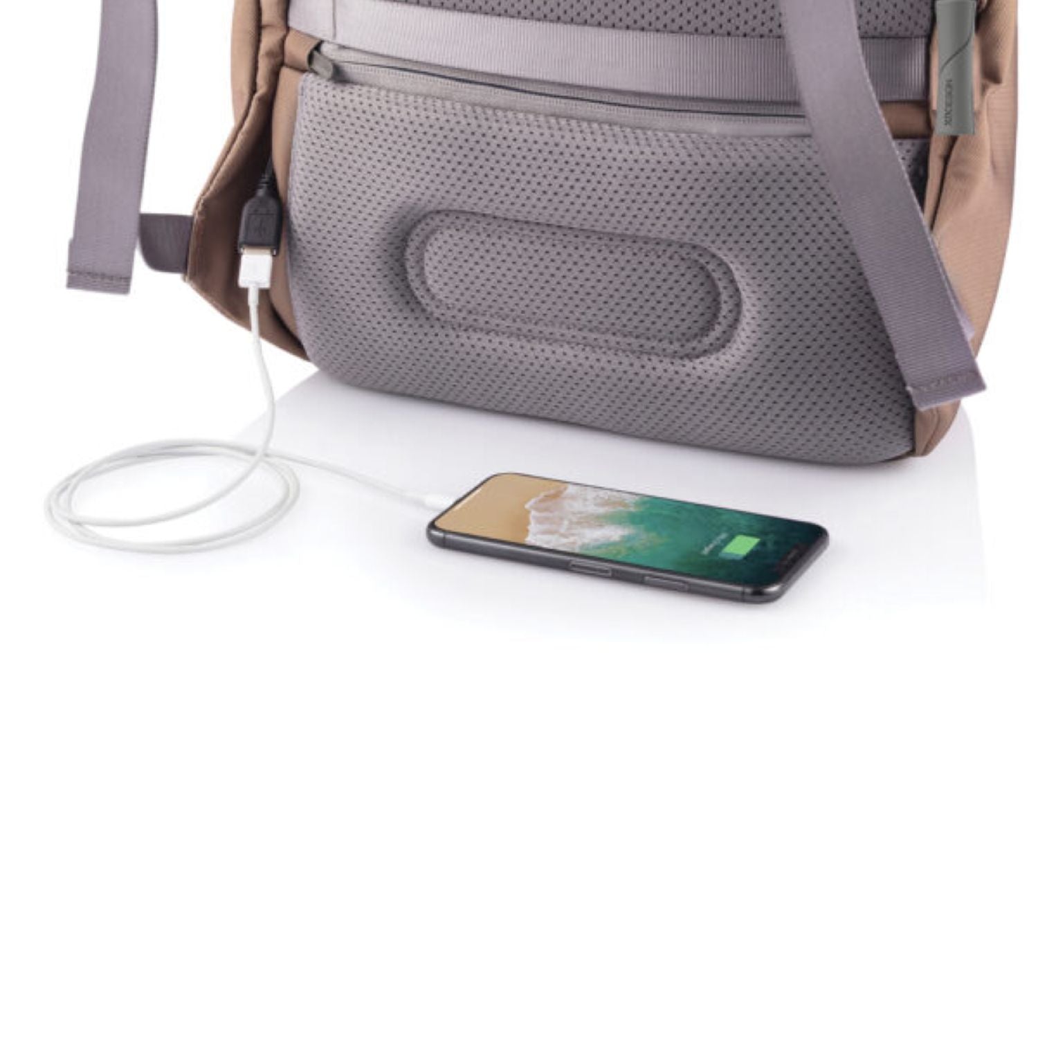 Bobby Soft Anti-Theft Backpack - Khaki