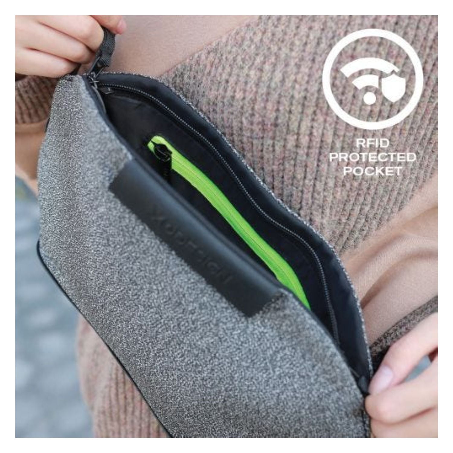 Bobby Urban Bumbag - Grey