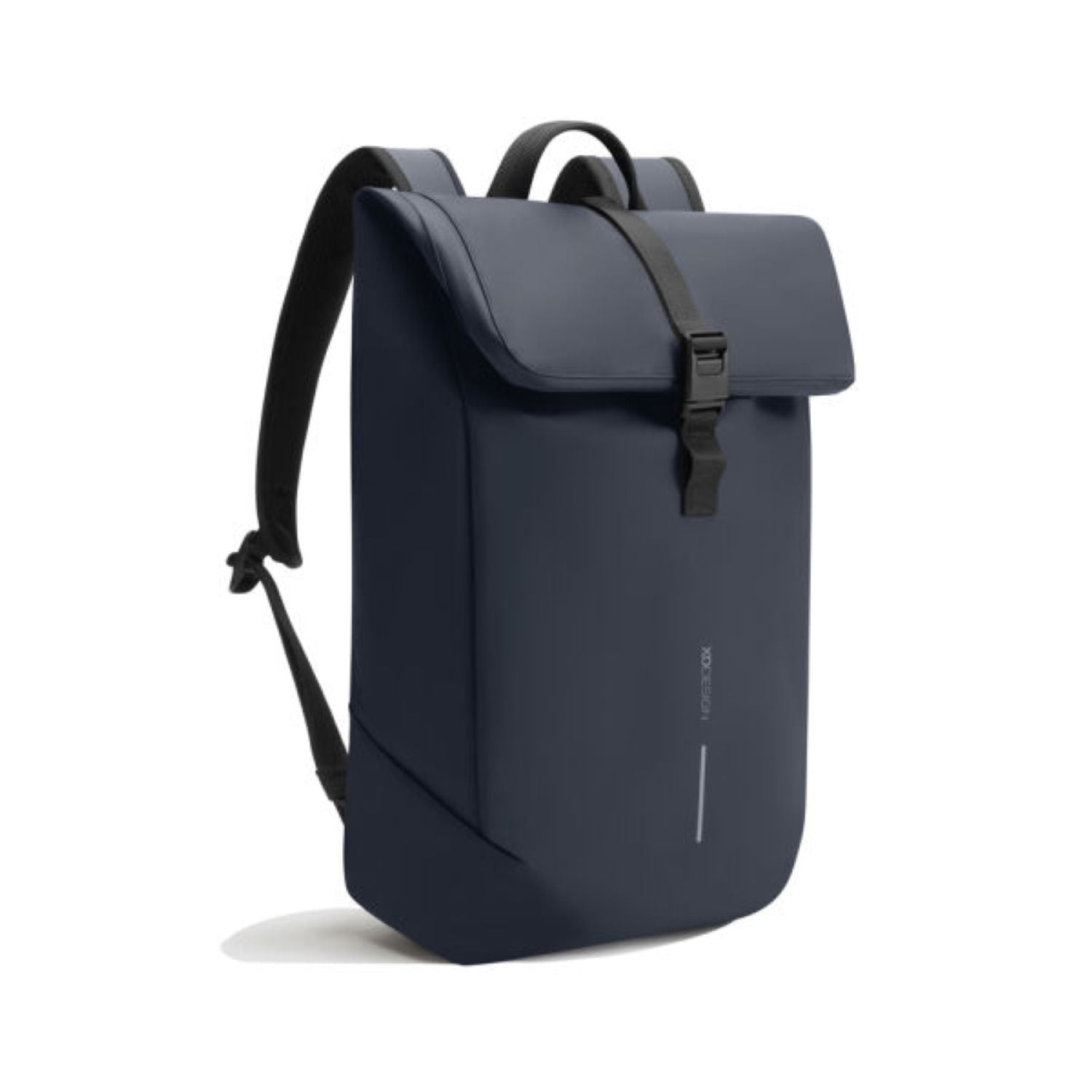 Bobby XD Design Urban Water Resistant Flap-Top Backpack 18L To 23L - Navy