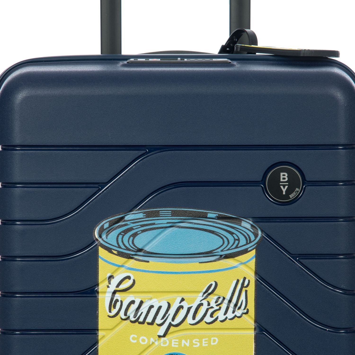 BRIC'S Andy Warhol Campbell Ulisse 22" Expandable Carry On Luggage Spinner (Blue)