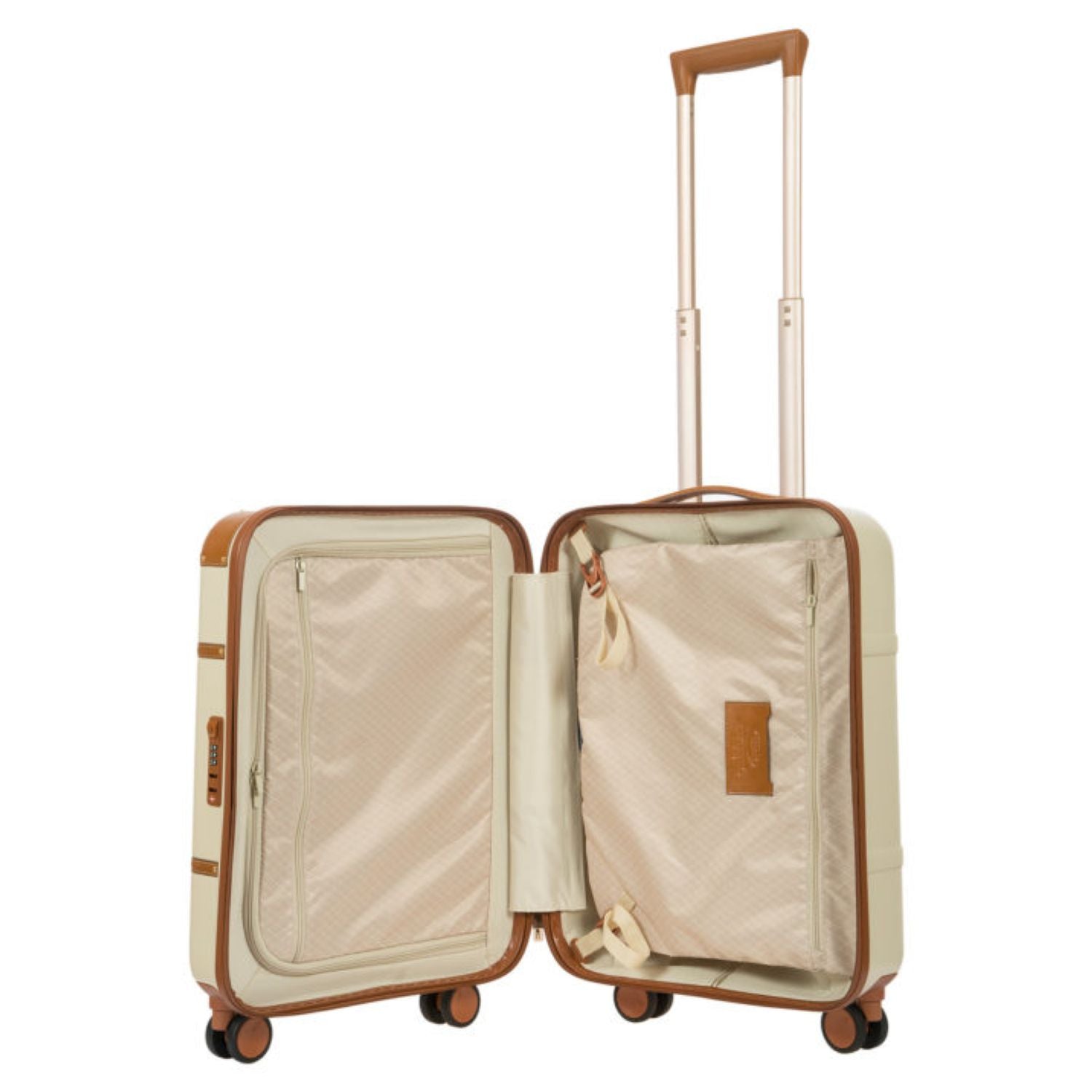 Bric's Bellagio 2 21" Carry-On Luggage Spinner (Cream)