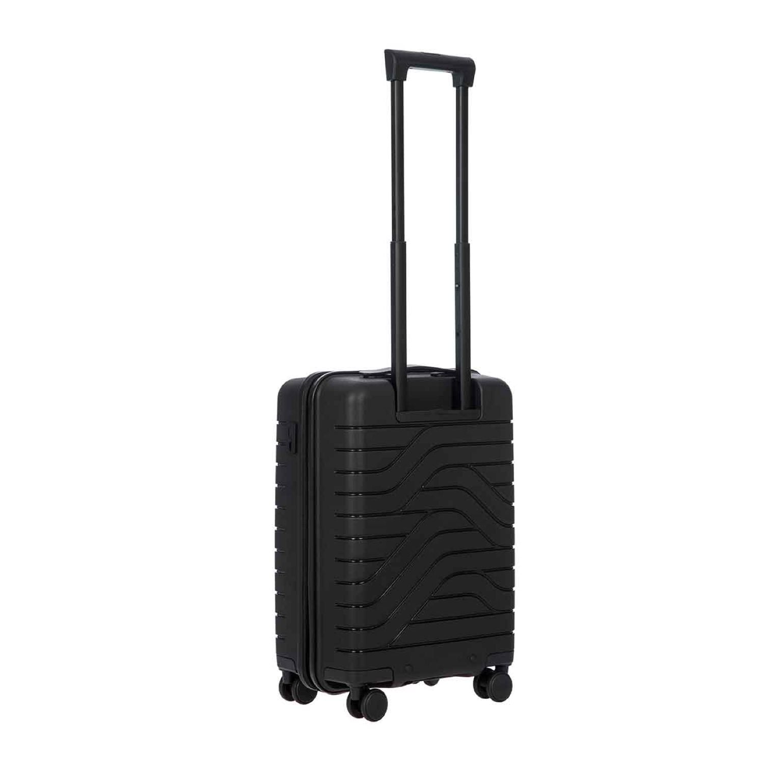 BRIC'S Ulisse 22" Expandable Carry On Luggage Spinner (Black)
