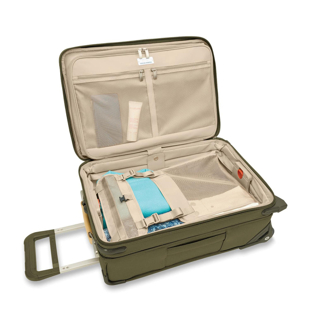 Briggs & Riley Baseline Essential 2-Wheel Carry-On (Olive)