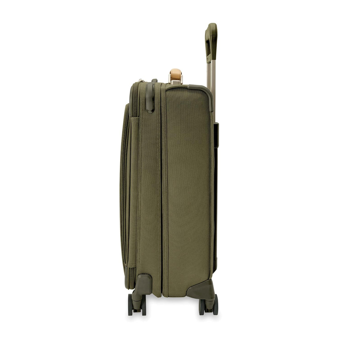 Briggs & Riley Baseline Essential Carry-On Spinner (Olive)