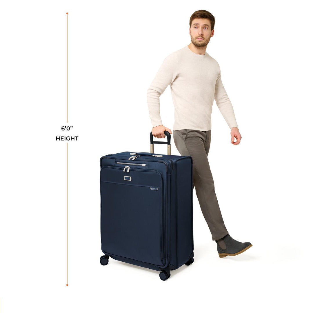 Briggs & Riley Baseline Extra Large Expandable Spinner (Navy)