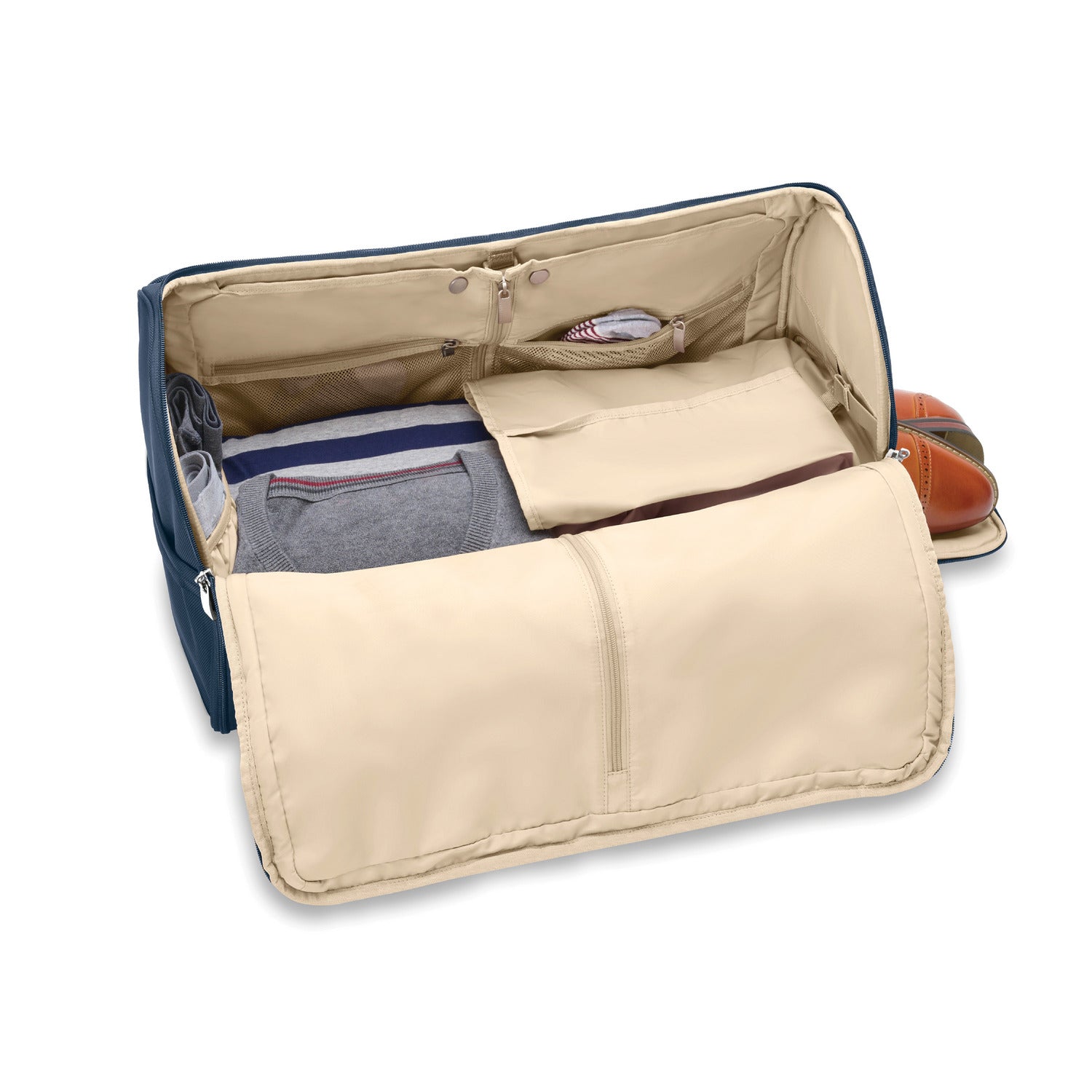 Briggs & Riley Baseline Garment Duffle - Navy