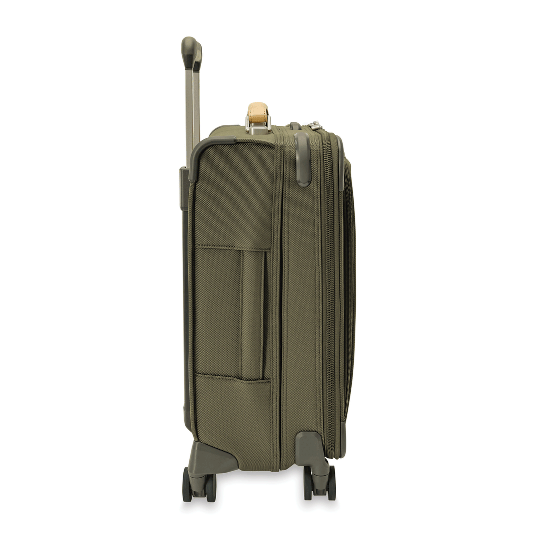 Briggs & Riley Baseline Global Carry-On Spinner (Olive)