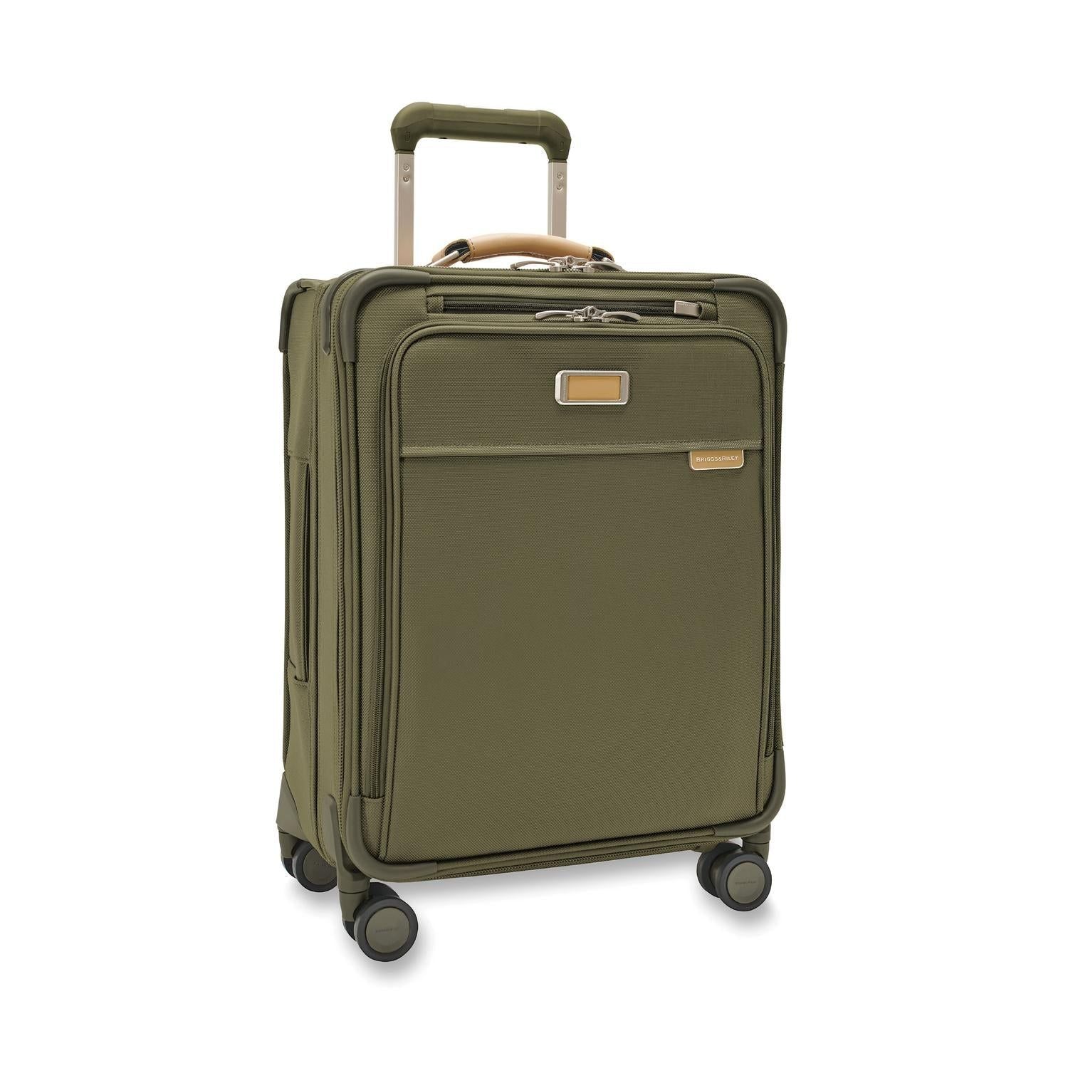 Briggs & Riley Baseline Global Carry-On Spinner (Olive)